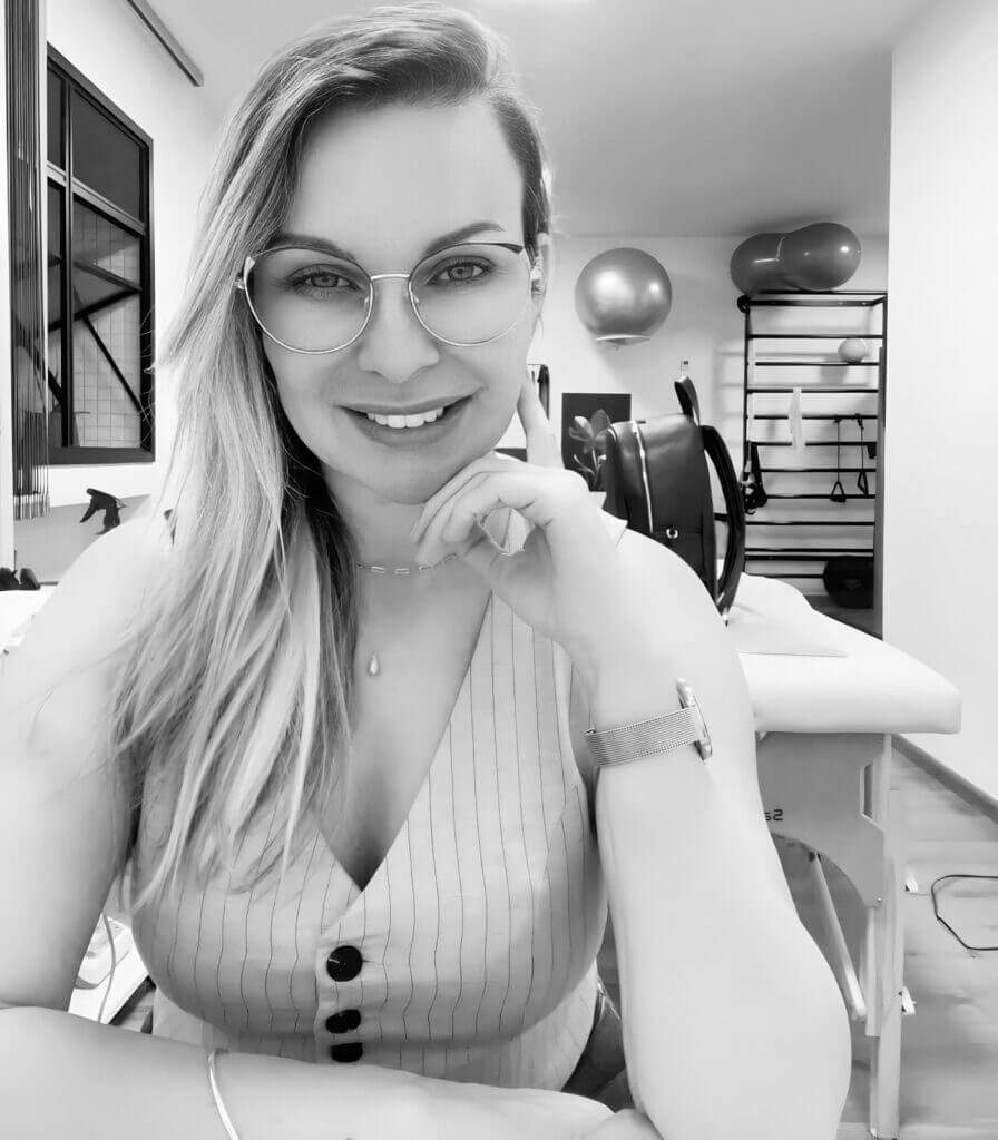 Tatiana Cidral, fisioterapeuta del equipo del Dr. Mauro Fernandes
